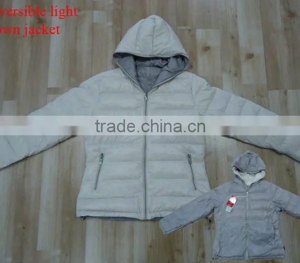 Ladies Lighter Down Jacket, Ladies Reversible Lighter Down Jacket