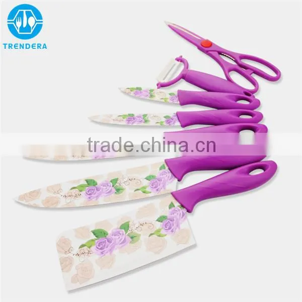 Hot Sale Printed Color 440c Stainless Steel Knife photo-4
