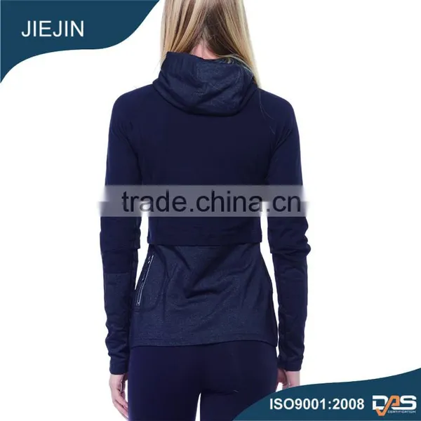 (Trade Assurance)Fitness and Running Women Yoga Lycra Sports Jacket photo-4
