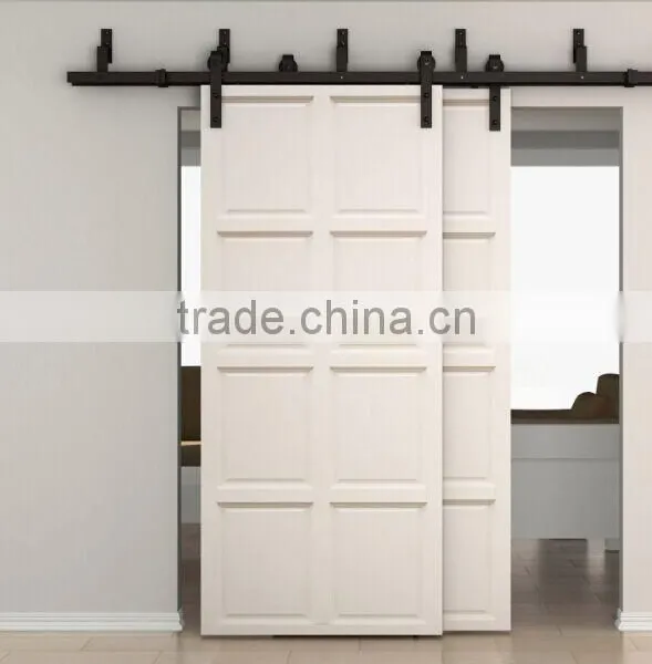 Bypass barn door hardware