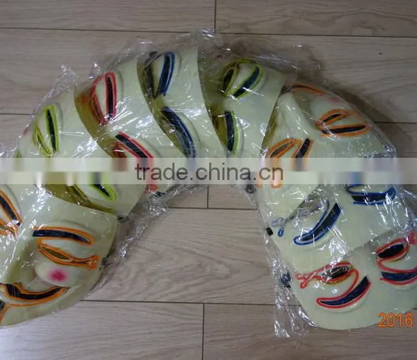 Halloween EL Wire Lighting Party Mask V for Vendetta Mask photo-6