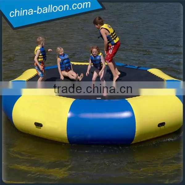 PVC Tarpaulin Inflatable Water Trampoline, Inflatable Sea Trampoline, Inflatable Aquatic Trampoline Cheap Price photo-2