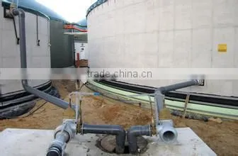 PUXIN 800m3 Soft Dome Biogas Plant for Pig Waste Treatment photo-4