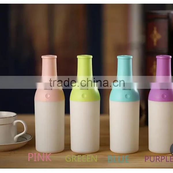 China Manufacturer 180ml Portable USB Air Purifier / Air Humidifier With Nightlight photo-2
