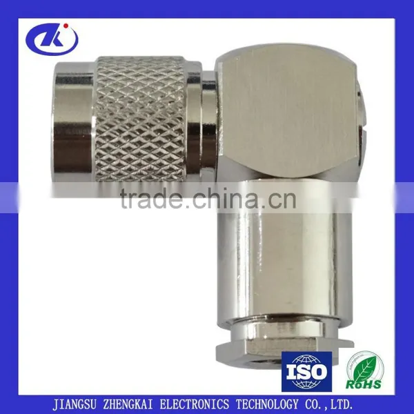 RF TNC Right Angle Male Connector for LMR300 Cable