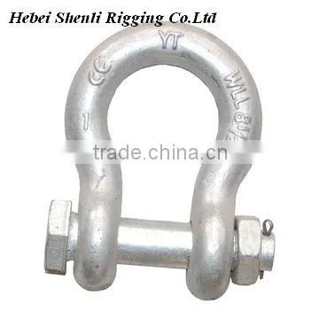 2T-120T Shackle Clevis Cotter Pin Tow Lifting Sling Tie Down Galvanized photo-2