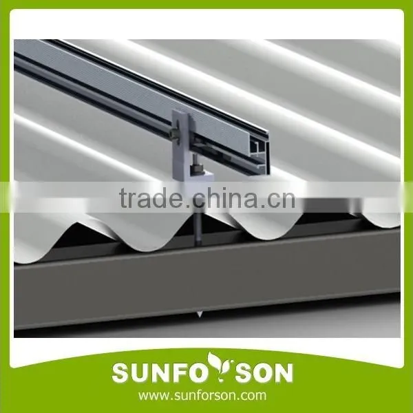 Tin Roof PV Solar Power Mounting System photo-3