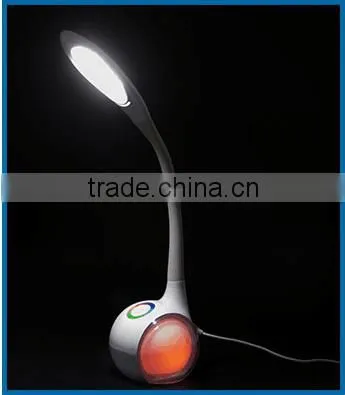 2016 Hot Sale Rechargeable Color Sensor Touch Led Desk Light photo-5
