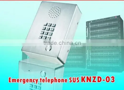 KNZD-03 Wireless Telephone Subway Door Phone With Intercom System Emergency Phone KNZD-03 Generation Facilities Phone photo-3