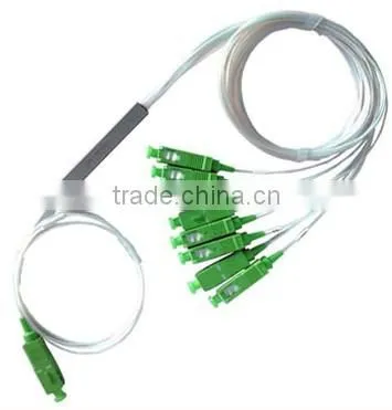 Mini Plc Splitter 1x8 Steel Tube 0.9mm ,bare Fiber Optical 1x8 Splitter photo-5