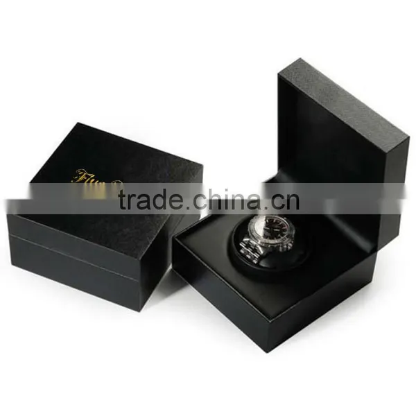 Cheap Customized Black Cardboard Packaging Watch Box photo-3