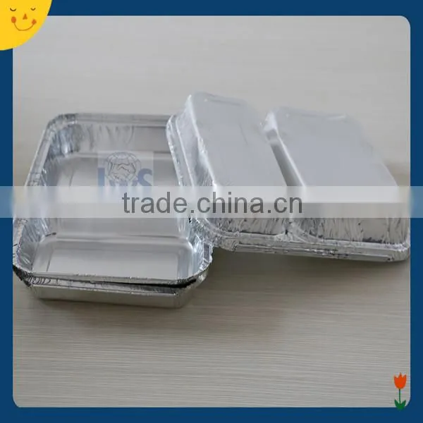 2 Compartments Aluminum Foil Food Container Price photo-4