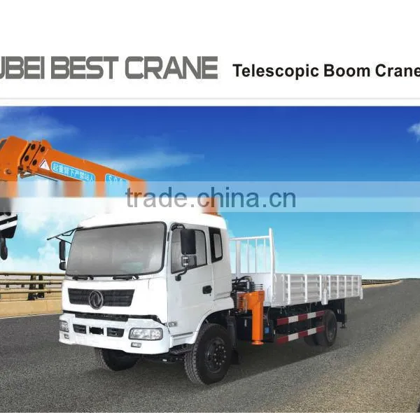 18ton Hoisting Crane With Grab, Model No.:SQ18S5, Hydraulic Telescopic Boom Crane on Truck or Boat photo-3