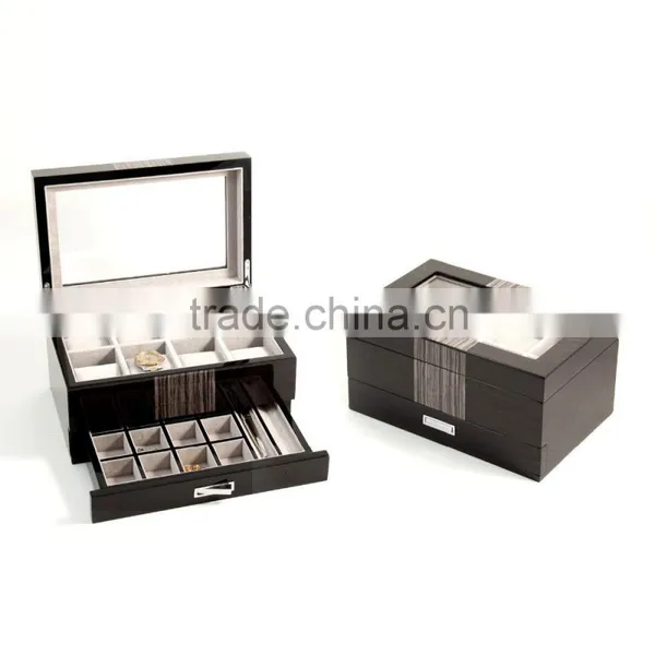 Wholesale Elegant Customized Wood Box Packaging With Lid