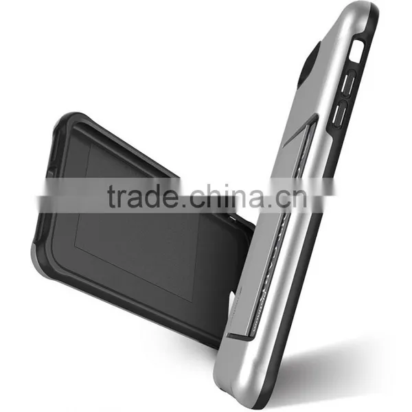 New Popular Back Card Mobile Phone Case Double Layer Case for Apple IPhone 7 Plus(5.5") photo-2