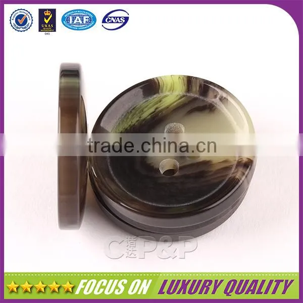 High Quality Plastic Made Resin Button Suit Lmitation Horn Button photo-4