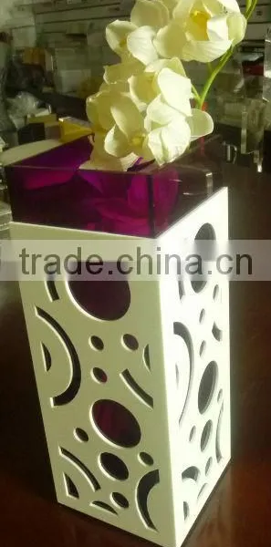 Lucite Vase