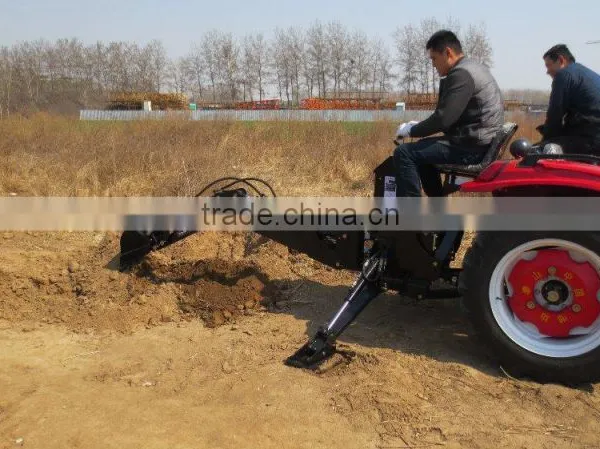 Small Tractor Towable 3PT Hydraulic Backhoe LW-6, LW-7, LW-8 photo-4