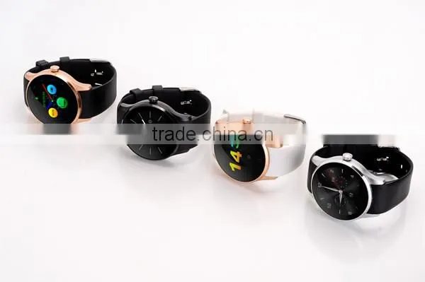 Bluetooth Round Metal Smartwatch K88S Android Smart Watch With Sim Card Heart Rate Monitor photo-5