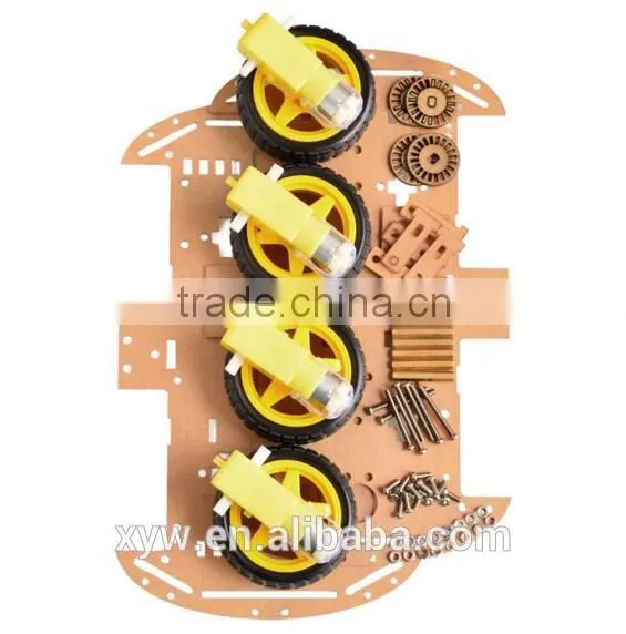 4WD Smart Robot Car Chassis Kit for Arduino With Speed Encoder New photo-2