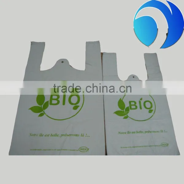2017 HDPE Printed T-shirt Bags Shopping Bags Plastic Bag photo-2