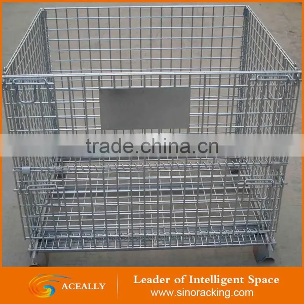 Warehouse Storage Customized Welded Plastic Shipping Containers photo-4