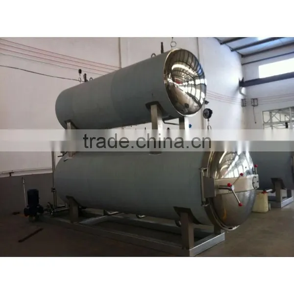 Steam Heating Food Sterilizer Retort Made Of Carbon Steel Retort Sterilizer photo-6
