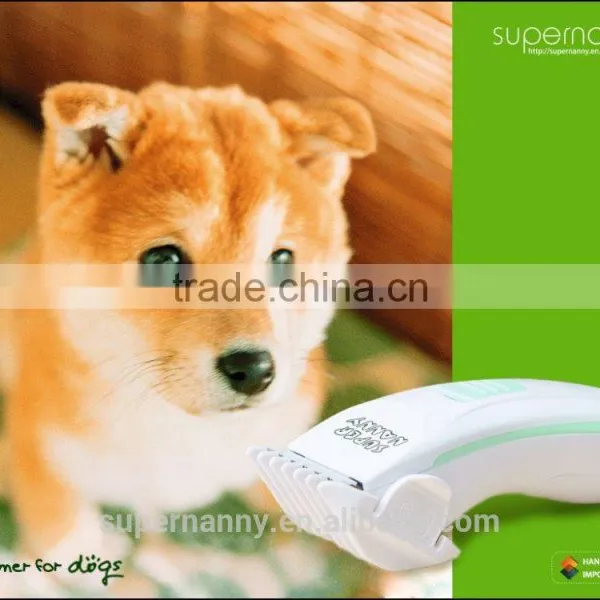 Supernanny Eco-friendly Green NI-CD Battery Dog Hair Hand Clippers / Cordless Pet Clippers SN-810-1 photo-3