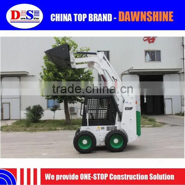 650F With Competitive Price Mini Skid Steer Loader 650kg Capacity for Sale photo-2