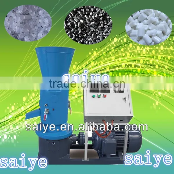Plastic pellet processing machine