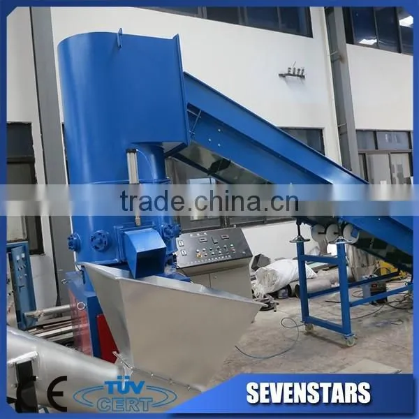 Waste Plastic PE/PP Films Agglomerating Granulator Machine photo-3