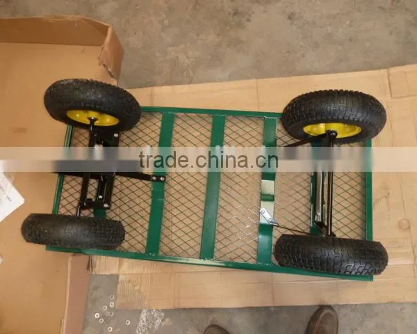 Folding Beach Wagon Garden Tool Cart photo-2