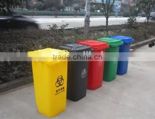 2017year Hot Plastic Dustbin Trash Can photo-4