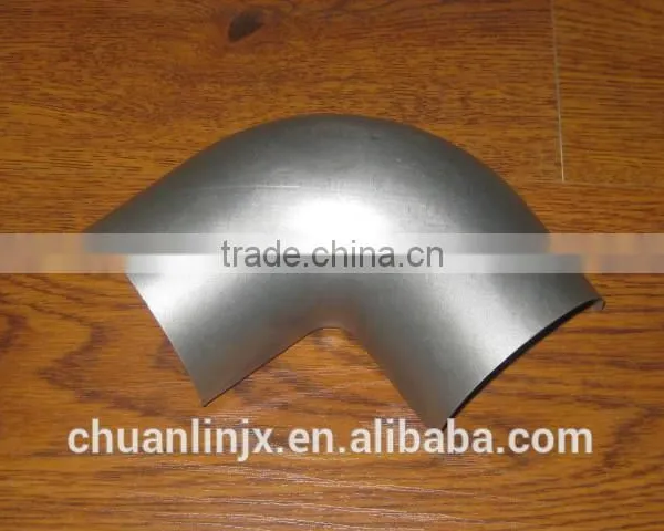 Customized Steel Deep Drawn Duct Elbow For Ventilation System photo-2