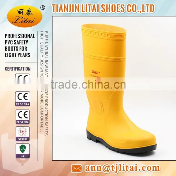 PVC Safety Boots,,rian Boots,s4steel Toe Boots, photo-4