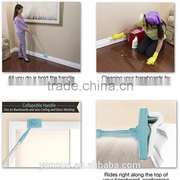 Scalable Microfiber Cleaning Brush, Floor, Bathroom, Wall Brush As Seen on TV photo-2
