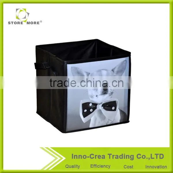 Hot Selling Multifunctional Non Woven Home Storage Bin photo-5