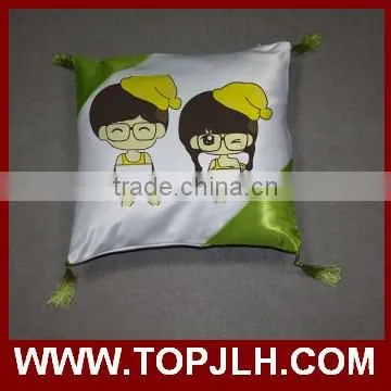 Home Textile DIY Printed Sofa Pillow Covers photo-5