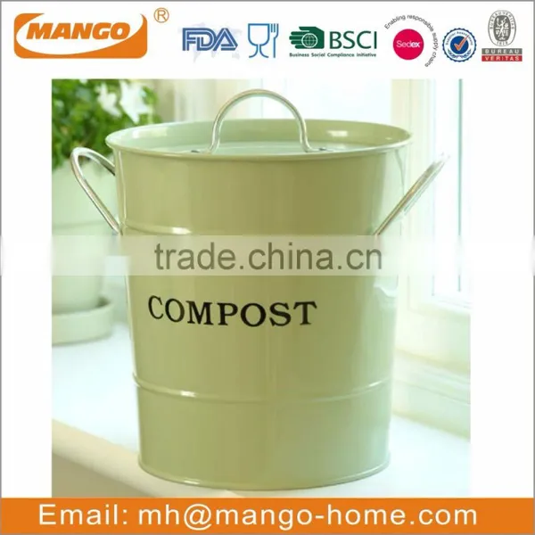 Colorful Powder Coating Metal Garden Compost Bin photo-5