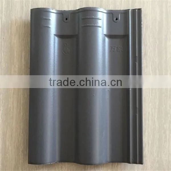 Wuxi Ceramic Double Bent Roof Tiles Made of Superior Clay in All Colors photo-2