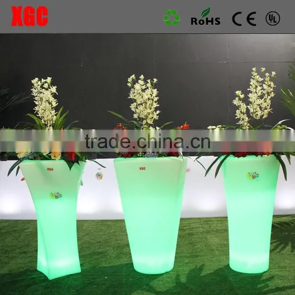 16 Colors Led Bright Color Decoration Cheap Flower Pots photo-6