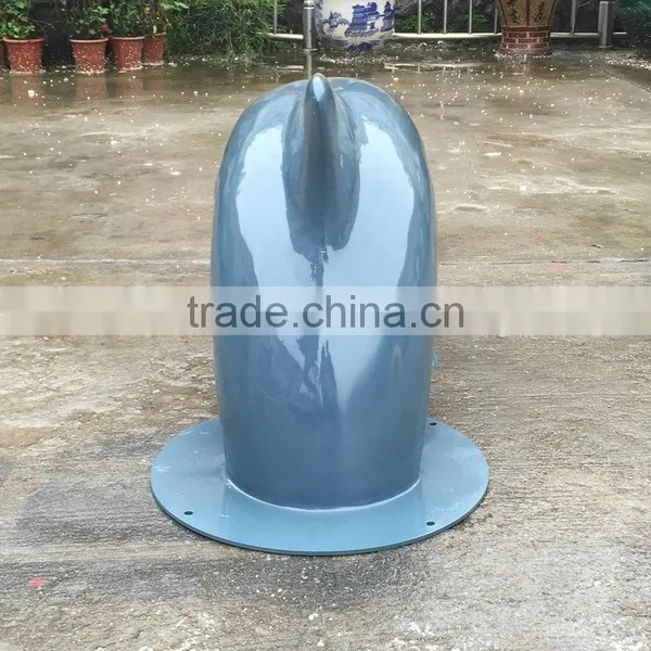 Outdoor Fiberglass Dolphin Statue photo-5