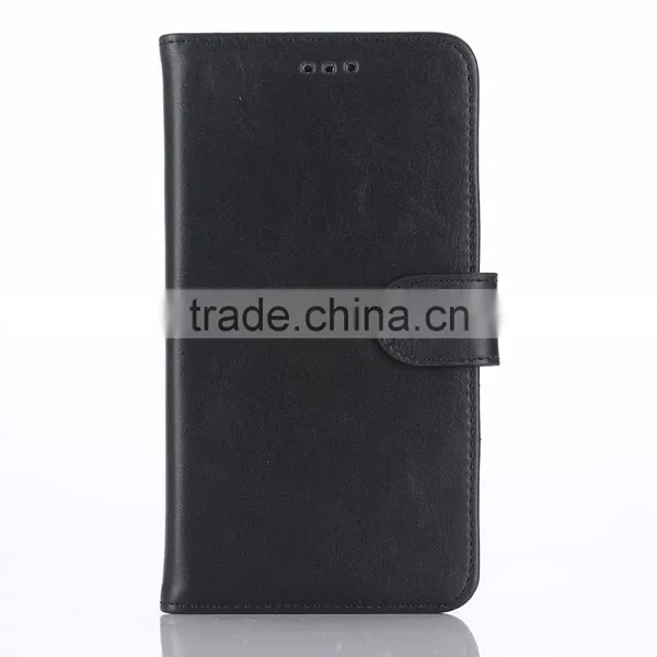 High Quality Crazy-horse PU Card Bumper/pocket Cell Phone Case for LG photo-4
