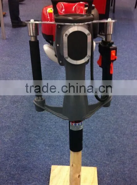 52mm Gasoline Petrol Gas Powered Electric Power Handheld Star Picket Piling Driving Hammer Fence Post Driver Machine photo-3