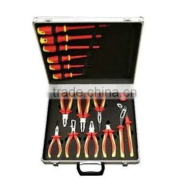 15pcs VDE Combination Tool Set (15pc VDE Set), Plier Set