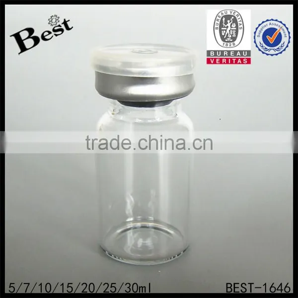 Wholesale 20ml Round Bottom Glass Clear Test Tube With Plastic Cork photo-6