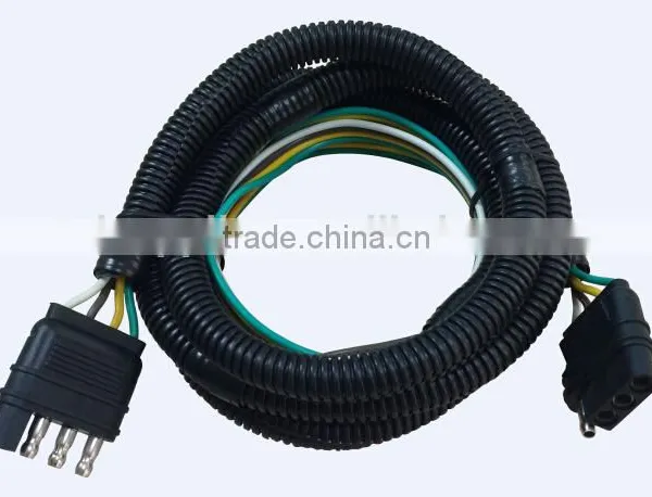 S10080 Trailer Wiring Harness With 4-Flat Connector photo-3