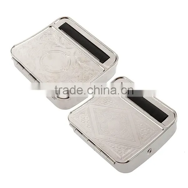New Cigarette Rolling Tobacco Machine Metal Cigarette Box Cigarette Case