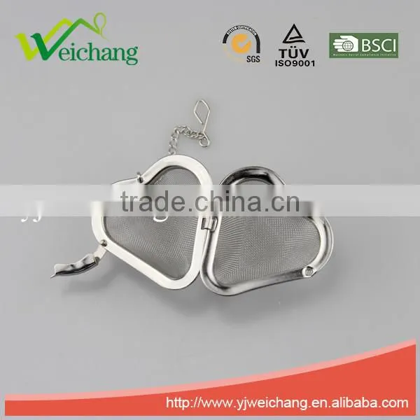 WCJ1076 Good Quality Hot Sale Stainless Steel Mesh Tea Ball Tea Infuser Tea Strainer photo-3