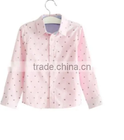 100% Cotton Printed Fabric Infant Wear Baby Shirts photo-2